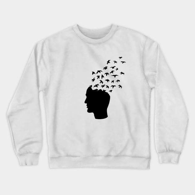 Head of freedom Crewneck Sweatshirt by DarkoRikalo86